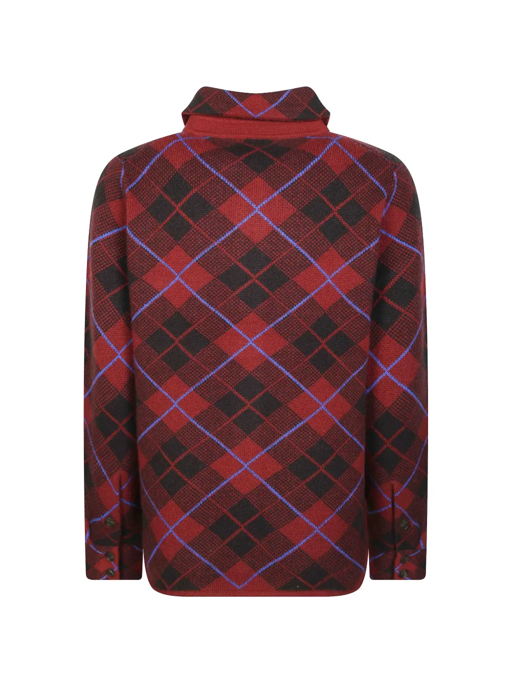 Guest In Residence Dylan geruit blouse Rood