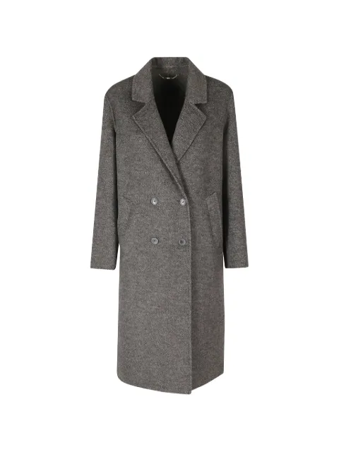 Seventy double-breasted notched-lapels coat