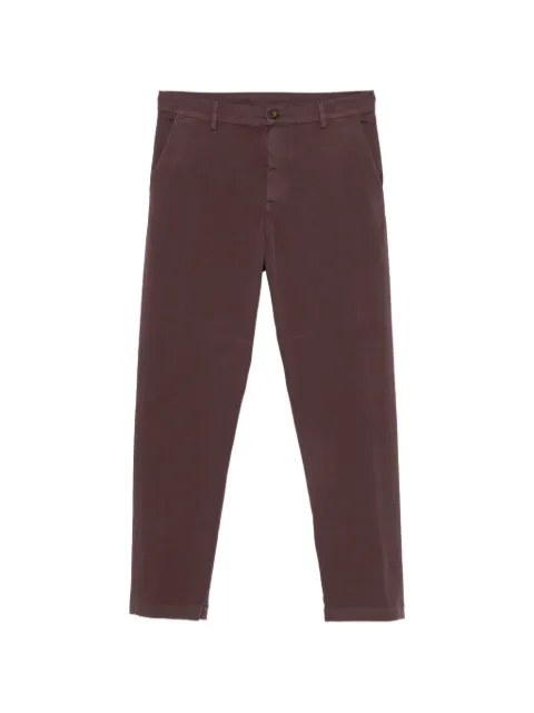 Canali twill-weave trousers