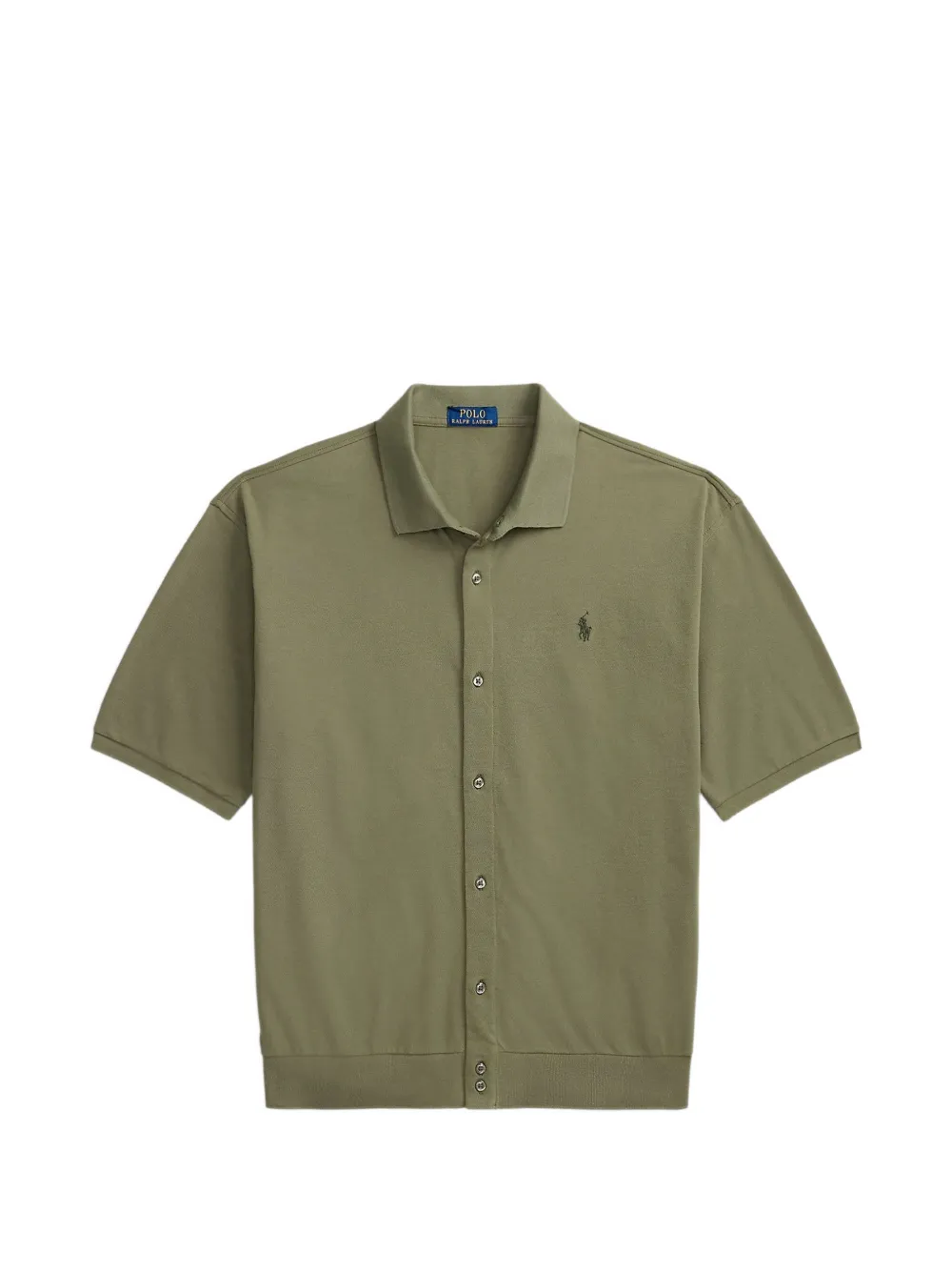 Polo Ralph Lauren logo-embroidered short-sleeve shirt - Verde