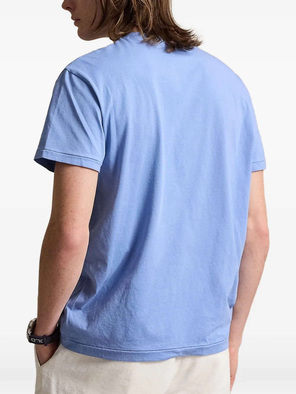 Polo Ralph Lauren Katoenen T-shirt met logoprint Blauw