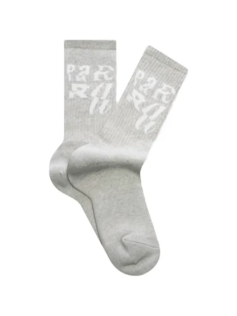 BY PARRA Error Logo crew socks