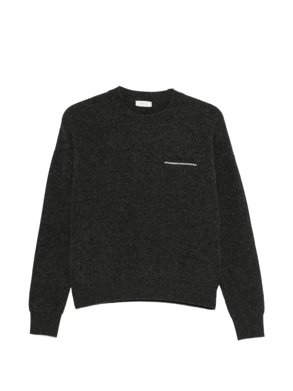 Peserico ribbed-knit sweater - Grigio