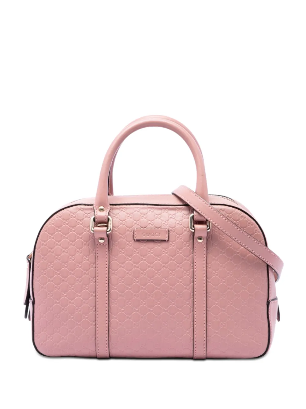 Gucci Pre-Owned 2016-2026 kleine Microguccissima Joy Satchel-Tasche - Rosa