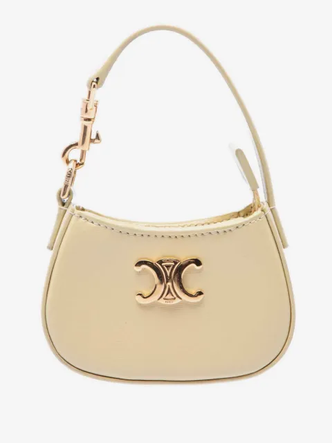 Celine Pre-Owned 2000-2026 Micro Shiny Calfskin Triomphe Tilly Bag handbag