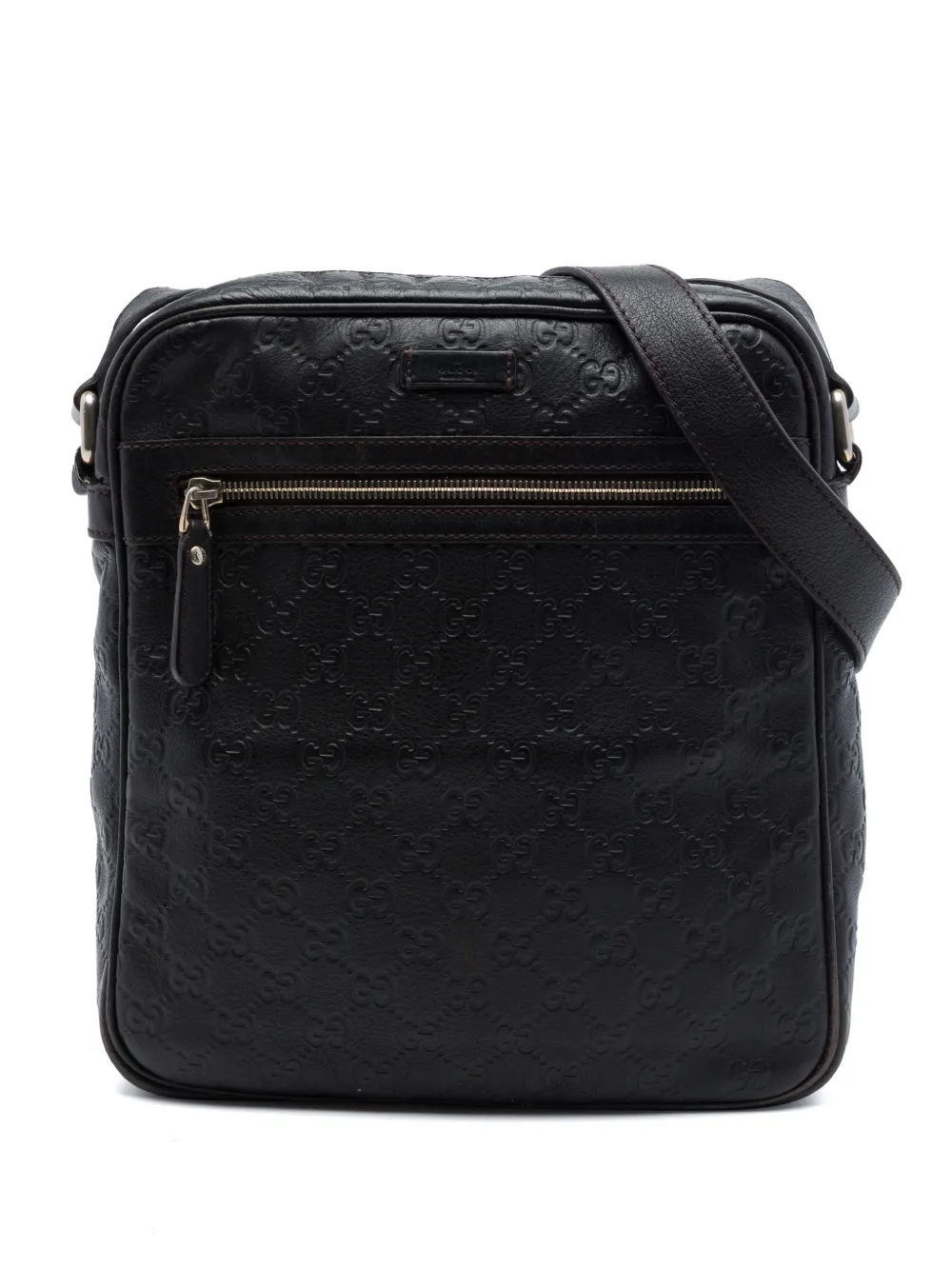 Gucci Pre-Owned 2016-2025 Guccissima Umhängetasche - Schwarz