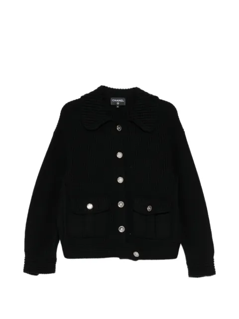 CHANEL Pre-Owned cárdigan con botones CC
