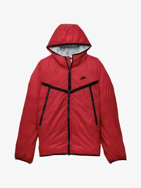 Nike logo-detail hooded jacket
