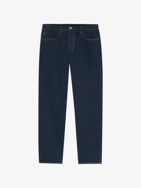 HUGO Jonah logo-patch straight-leg jeans