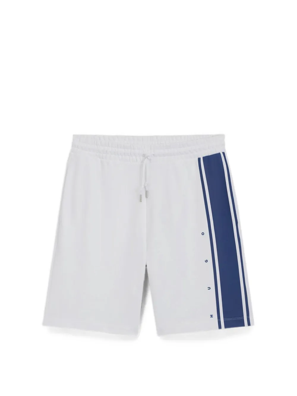 HUGO Shorts met logoprint Wit