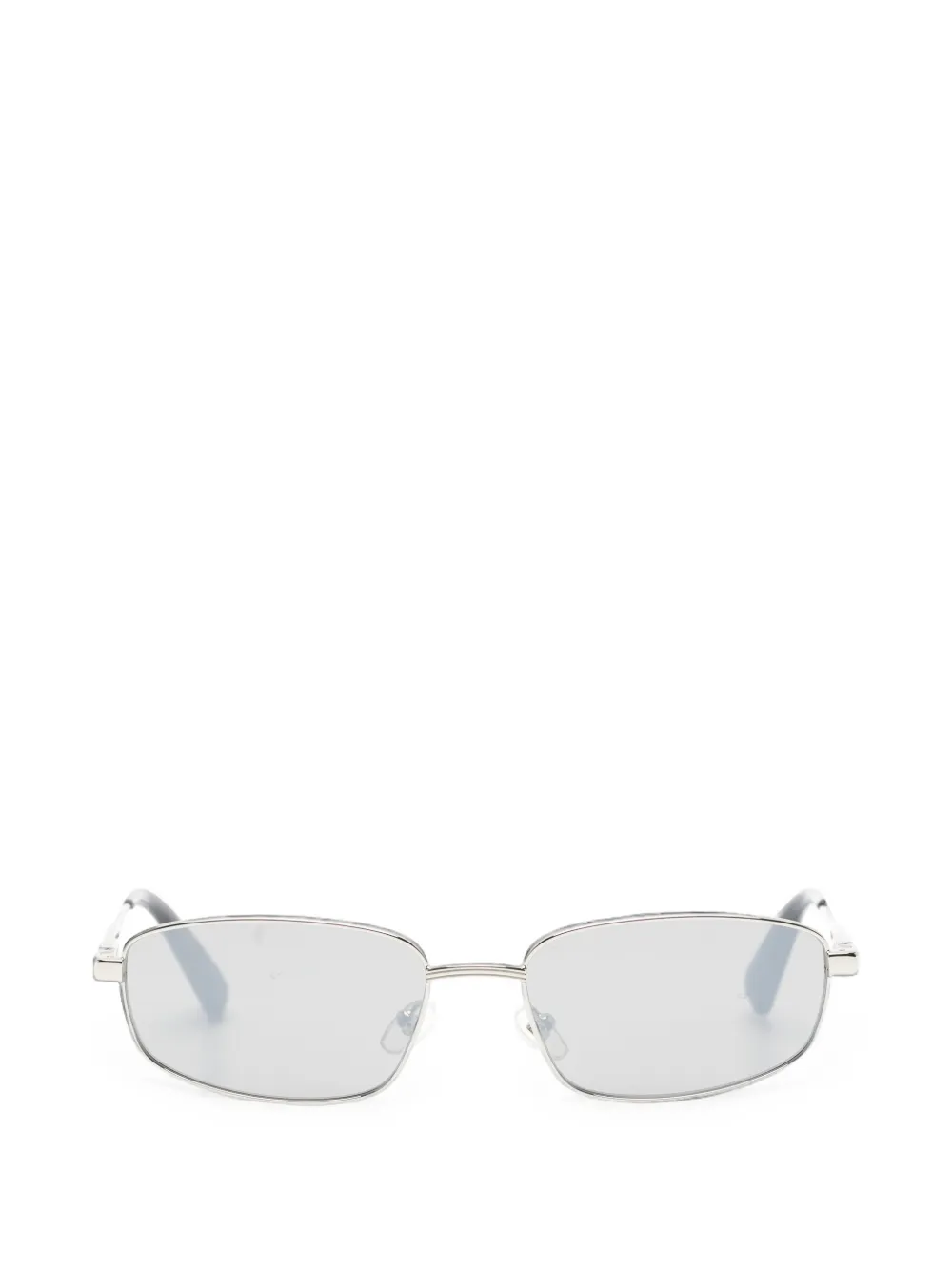 Jacquemus rectangle-frame sunglasses - Argento