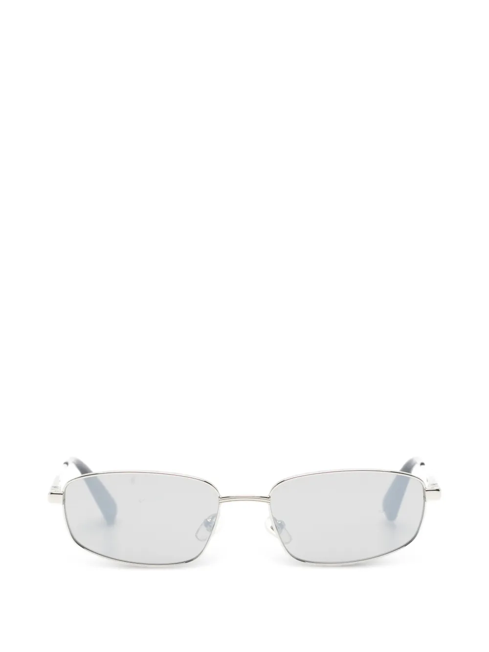 Jacquemus rectangle-frame sunglasses - Argento