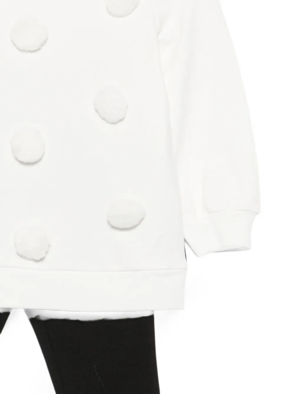 TWINSET Kids Trainingspak met pompon Wit