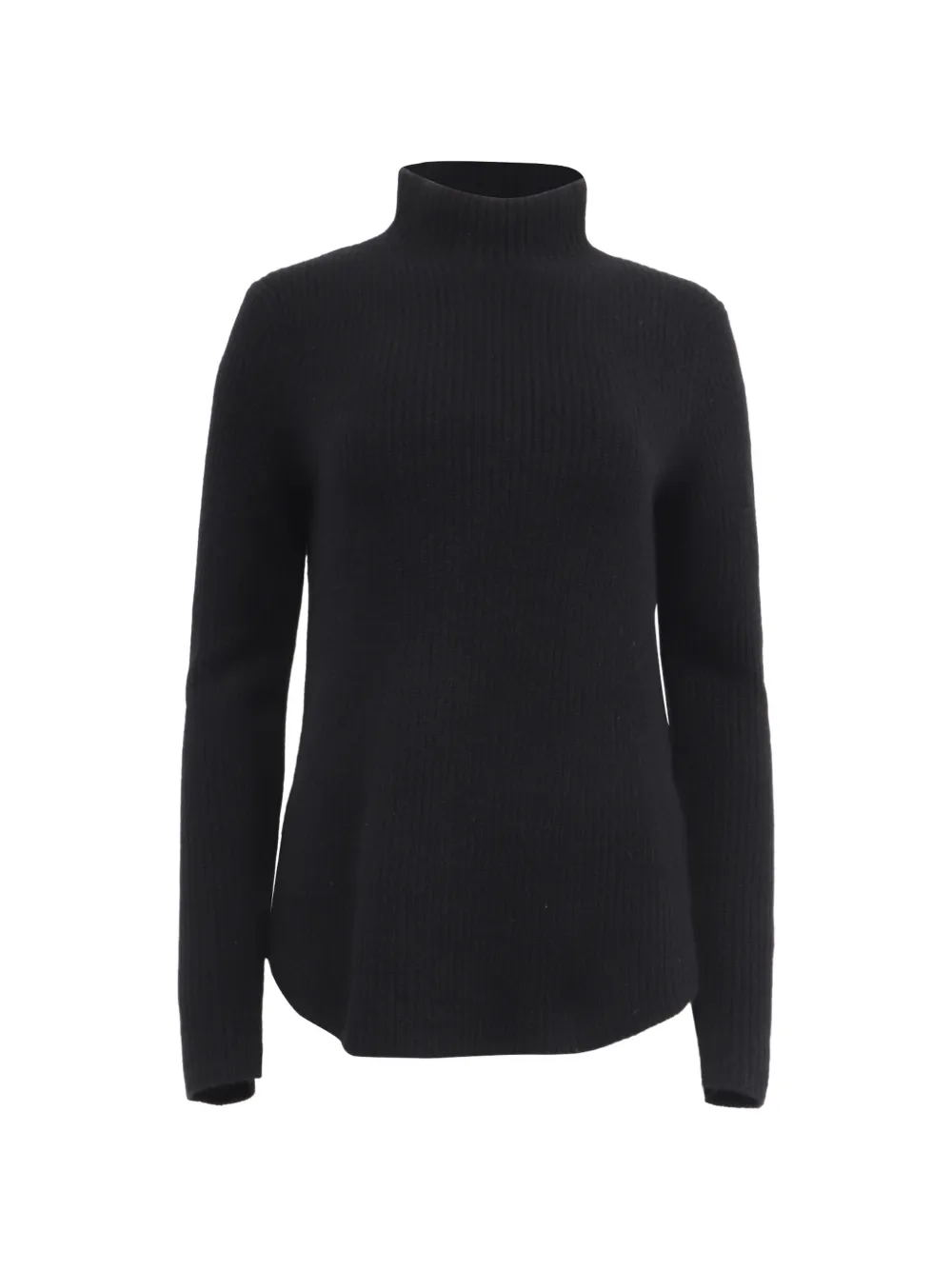 Theory ribbed-knit mock-neck sweater - Nero
