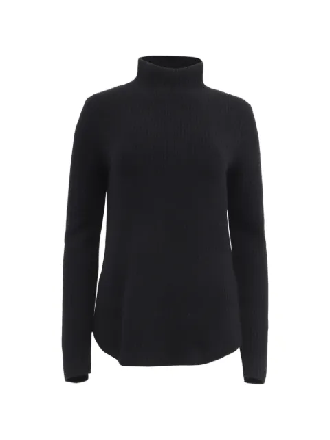Theory ribbed-knit mock-neck sweater
