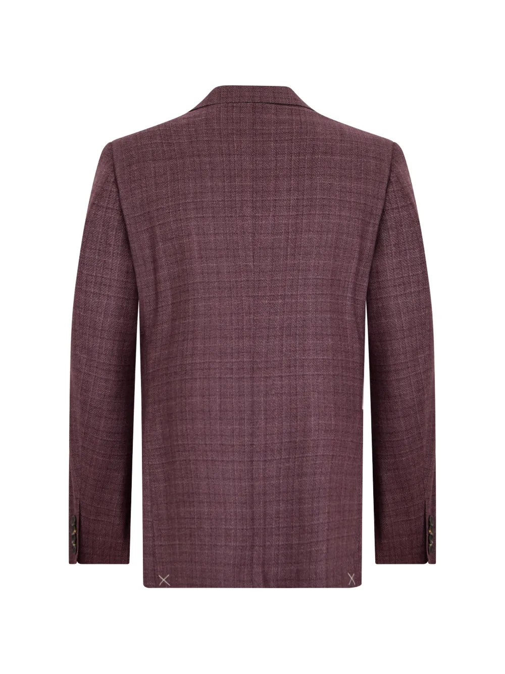 Canali Geruite blazer Rood