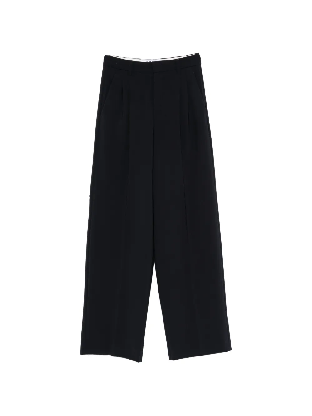ROSSI Noa pleated trousers - Blu