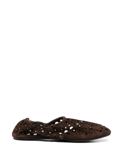 Alaïa Vienne ベルベット カーフスキン スリッポン