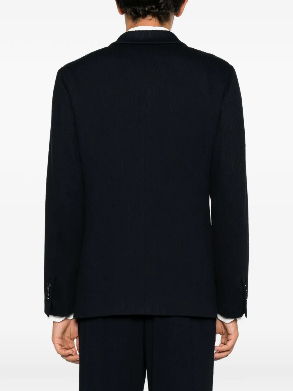 Giorgio Armani Blazer met krijtstreep Blauw