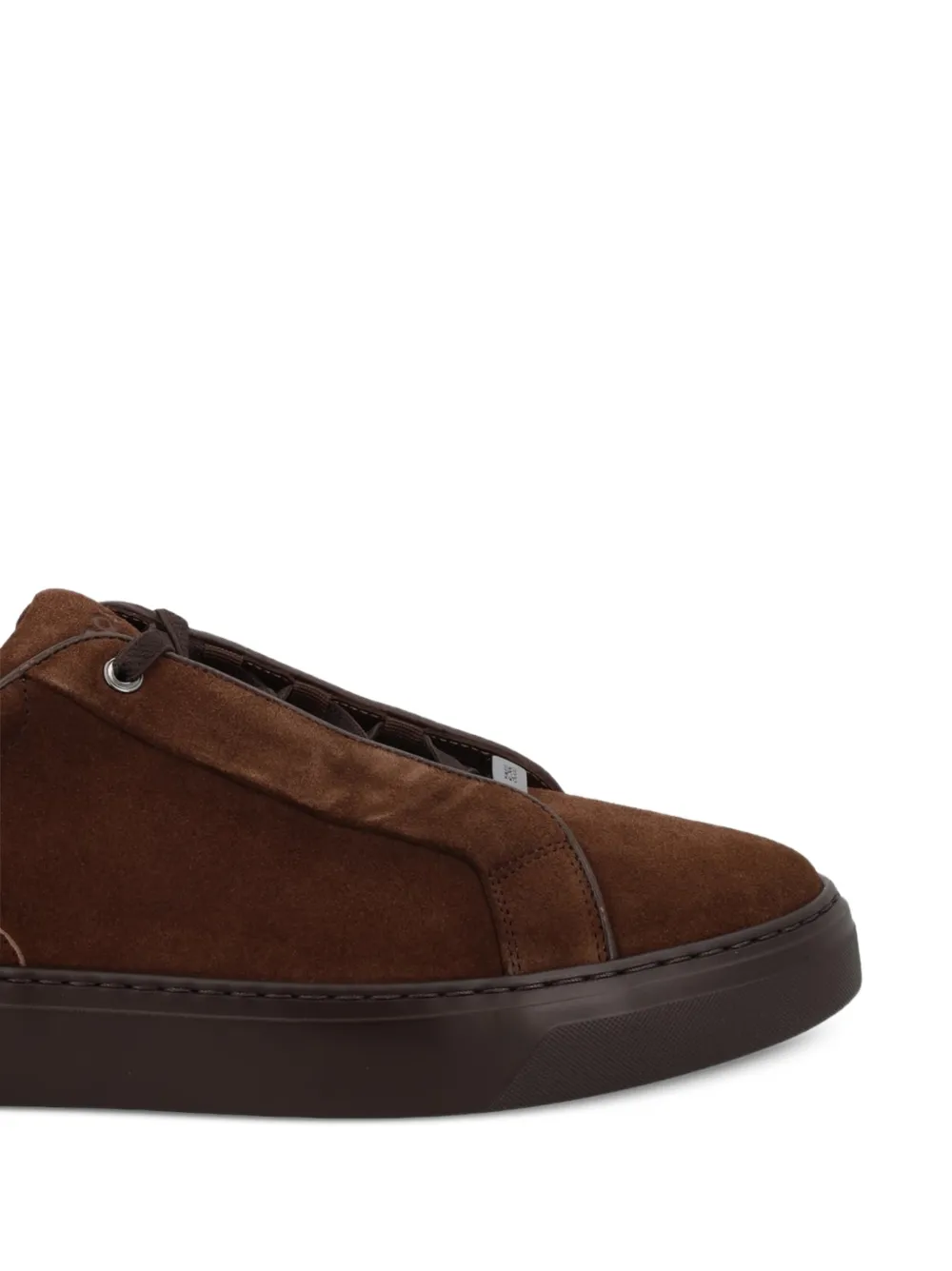 BOSS Gary suède sneakers Bruin