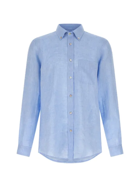 Riviera button-down linen shirt