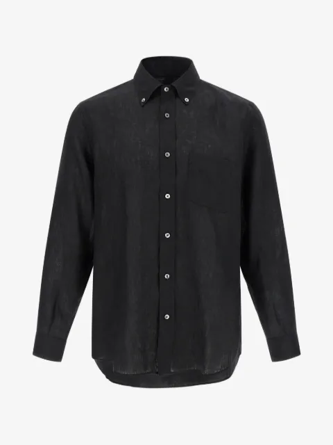Riviera button-down linen shirt