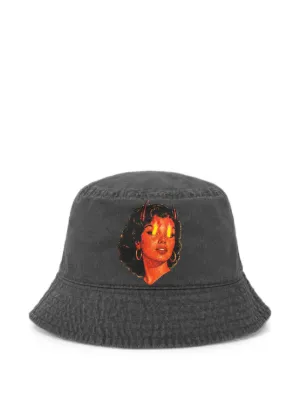 Nicholas Daley Crocheted Bucket Hat | Green | FARFETCH UK