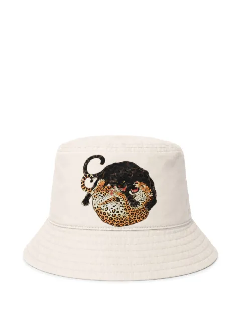 Melt graphic-print bucket hat
