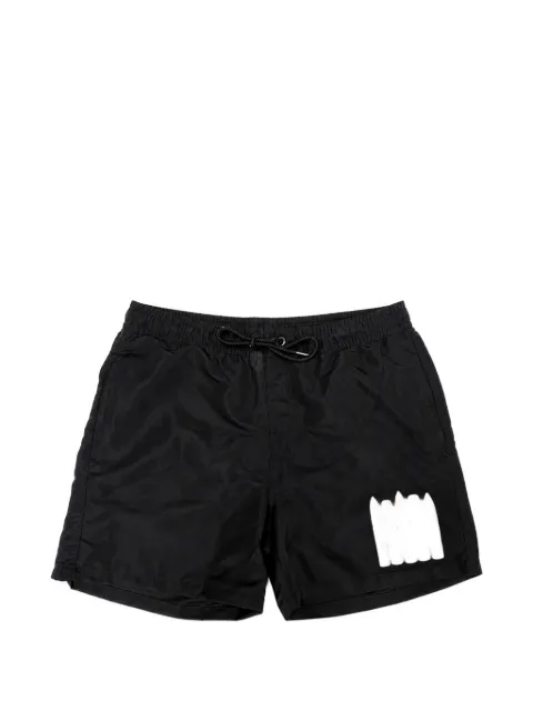Melt drawstring-waist swim shorts