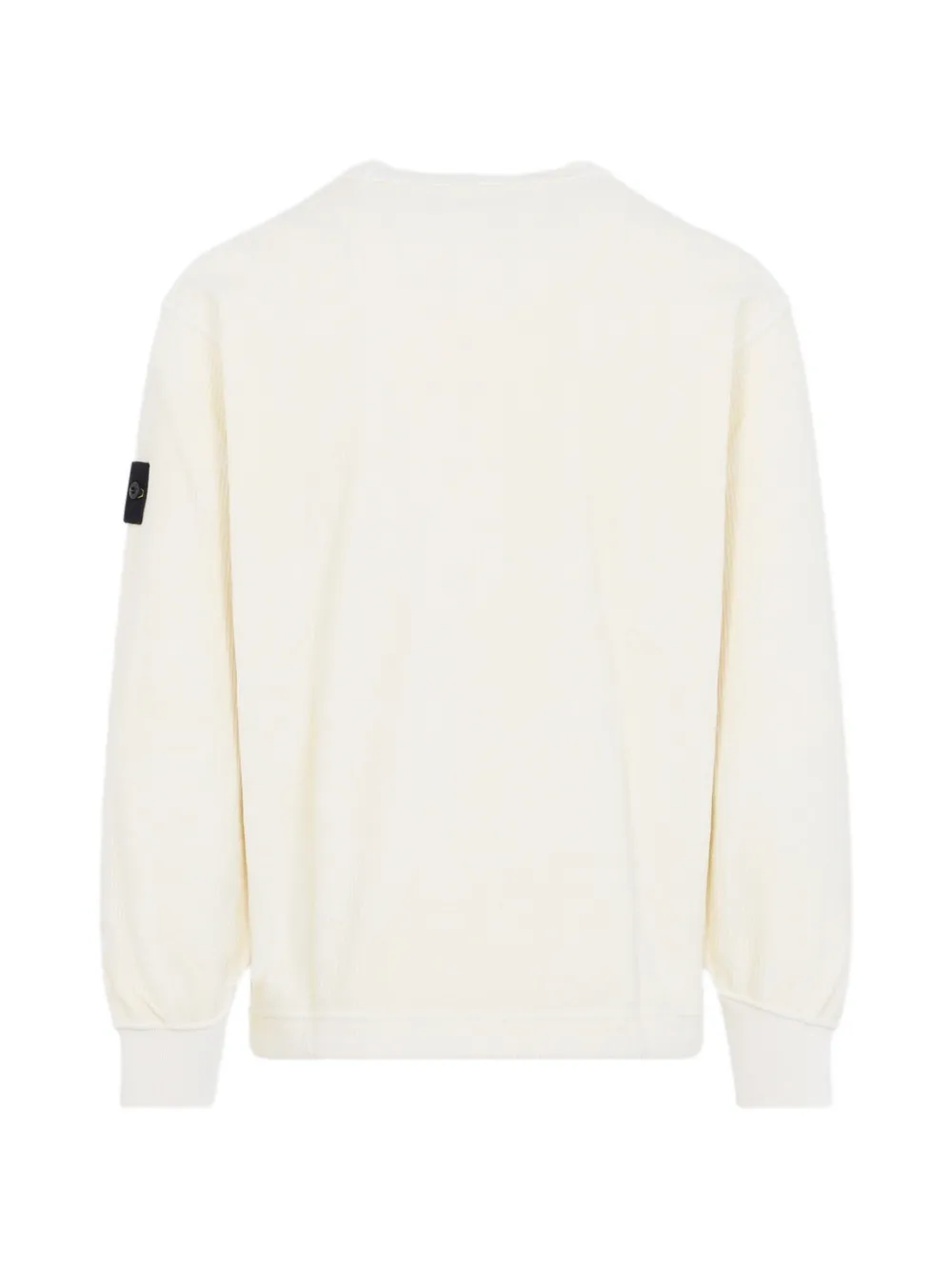 Stone Island Ribgebreide sweater Wit