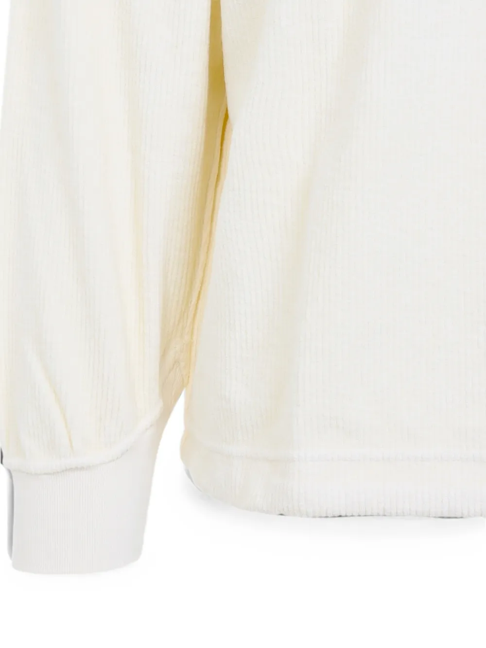 Stone Island Ribgebreide sweater Wit
