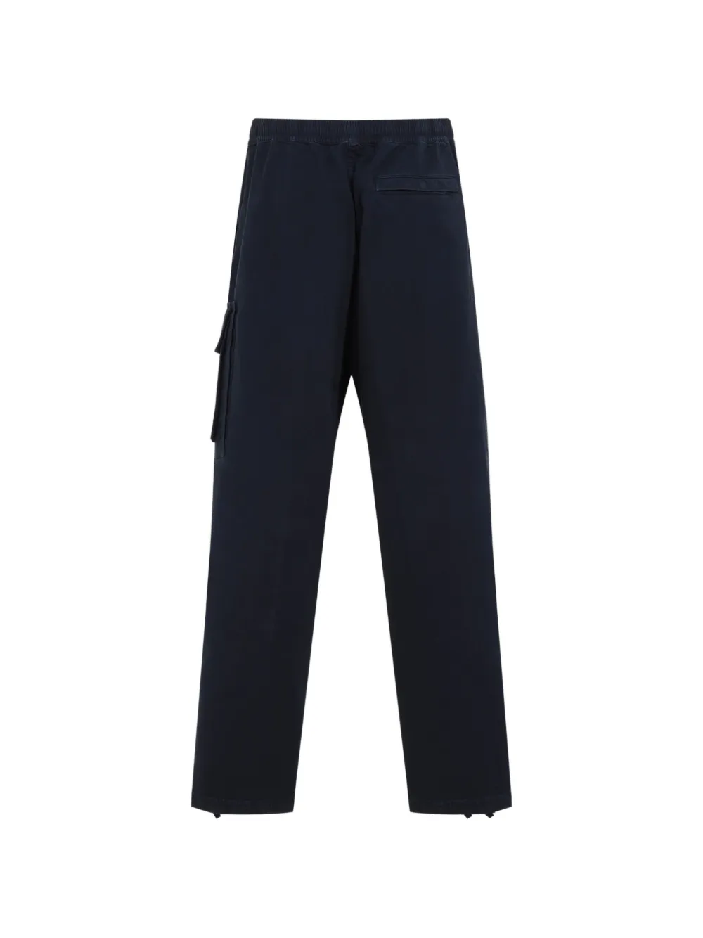 Stone Island Cargo broek met logopatch Blauw