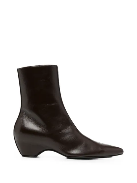 KHAITE Sybil pointed-toe ankle boots