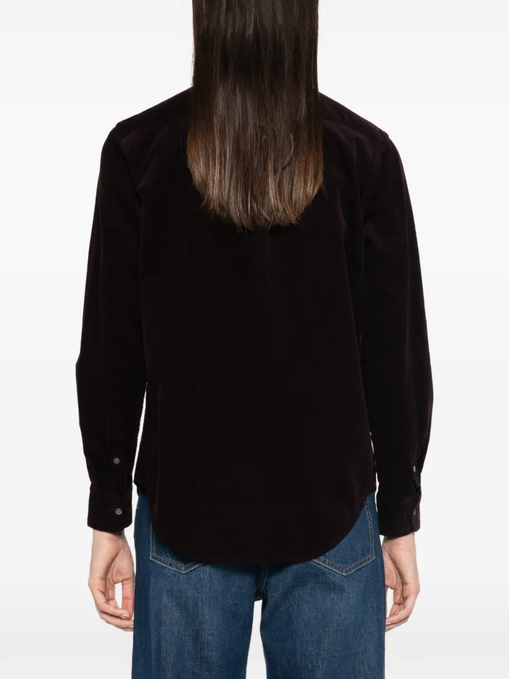 Polo Ralph Lauren corduroy long-sleeve shirt Paars