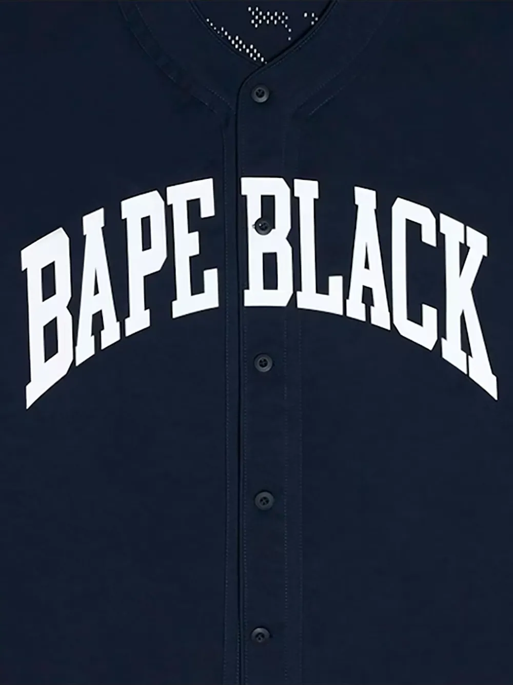 BAPE BLACK *A BATHING APE Kraagloos overhemd Blauw