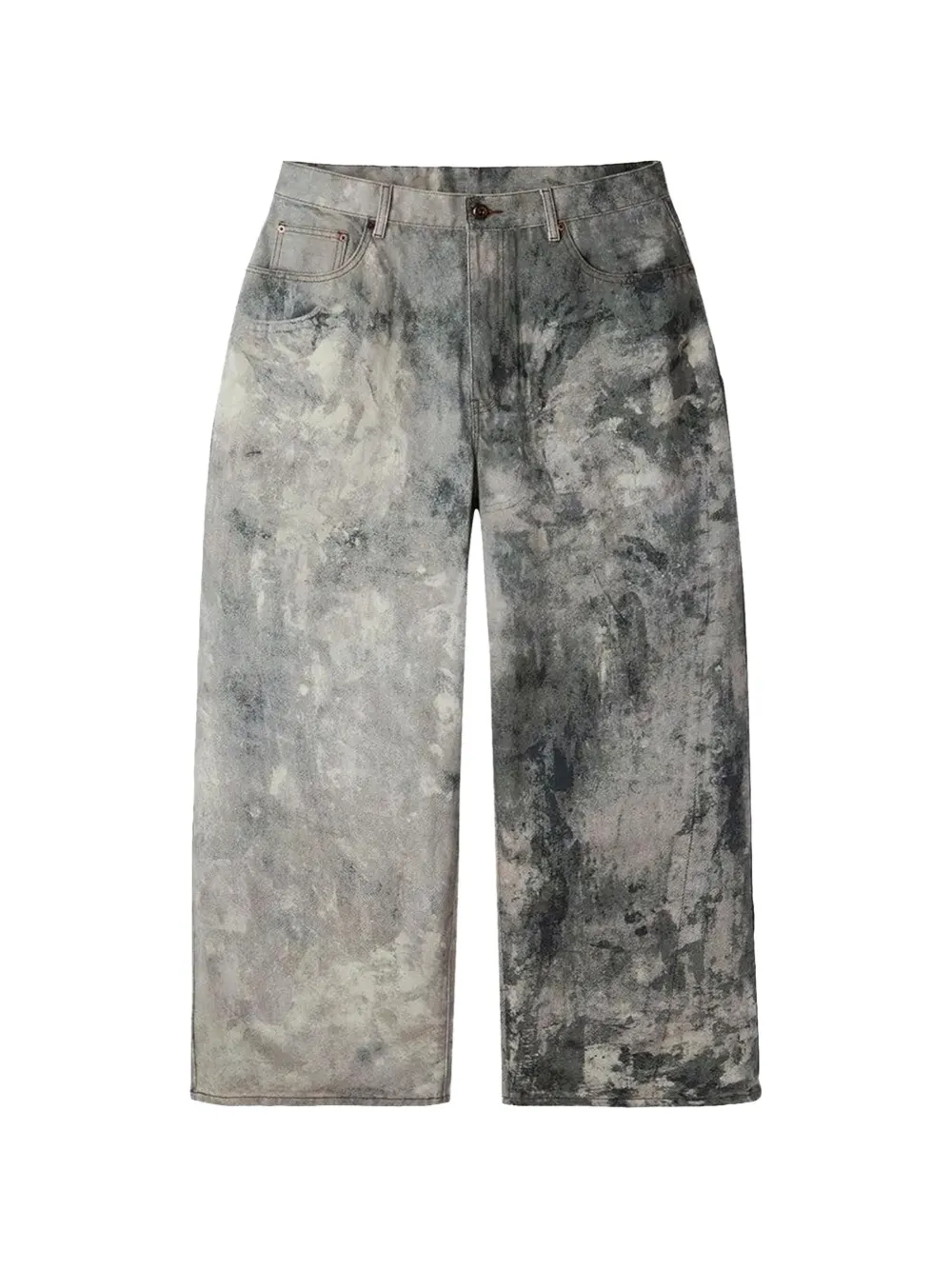 GV Gallery Painter distressed-effect jeans - Grigio