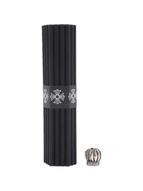 Chrome Hearts logo-engraved incense stickers and holder (set of 22)