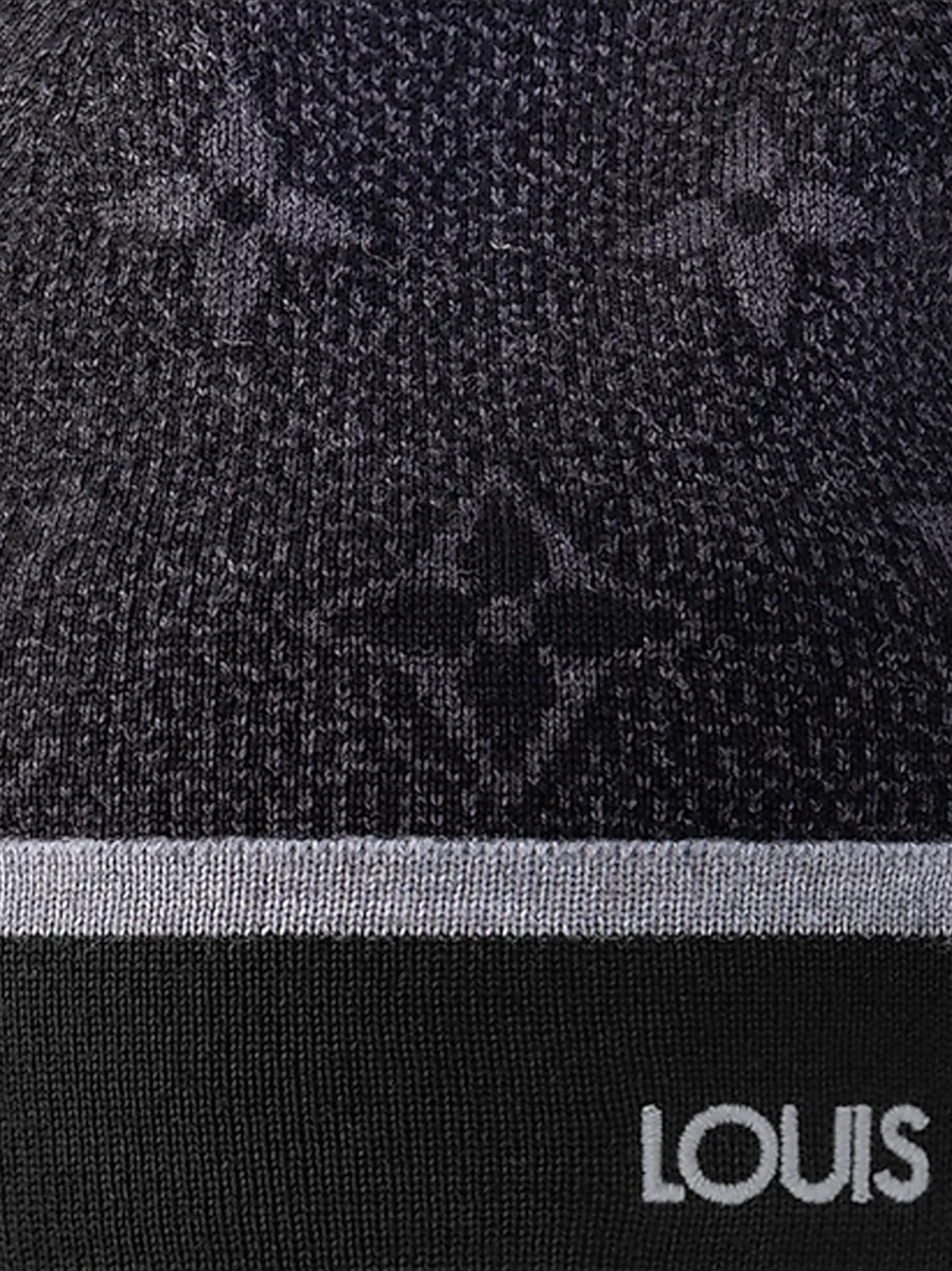 Louis Vuitton Monogram Eclipse Beanie Hat In Multi