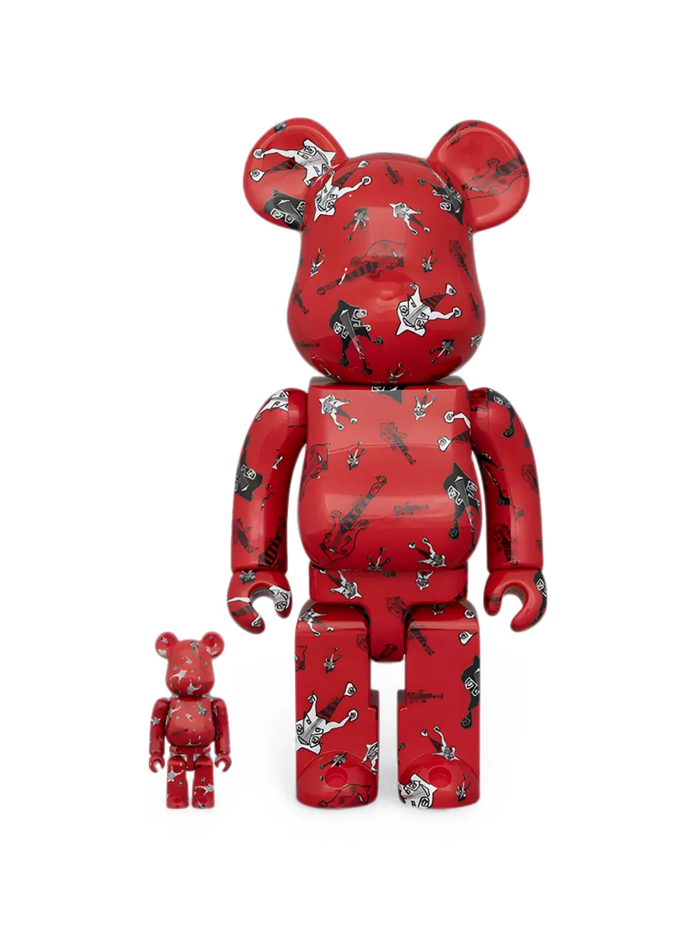 MEDICOM TOY Be@rbrick Hisashi Imai amplifier set - Rosso