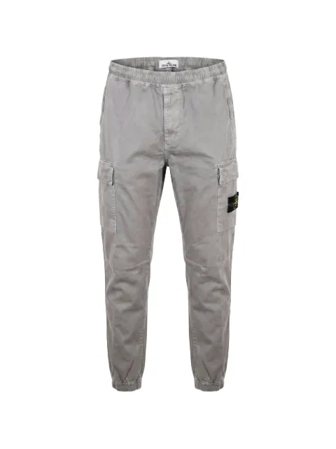 Stone Island logo-patch cargo pants