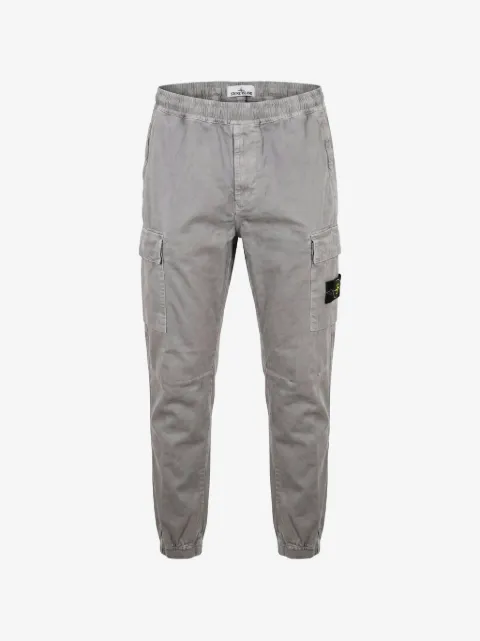Stone Island logo-patch cargo pants