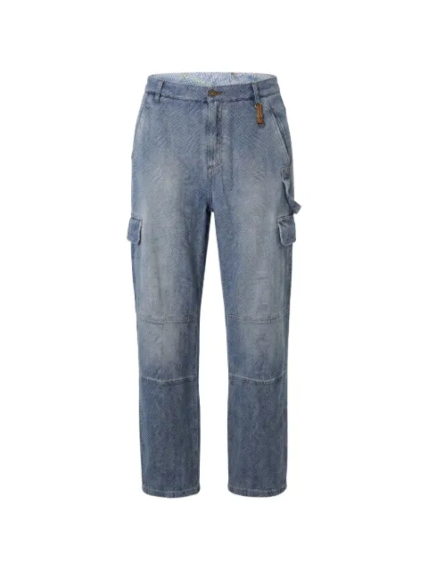 Ermanno Scervino jeans con motivo en jacquard