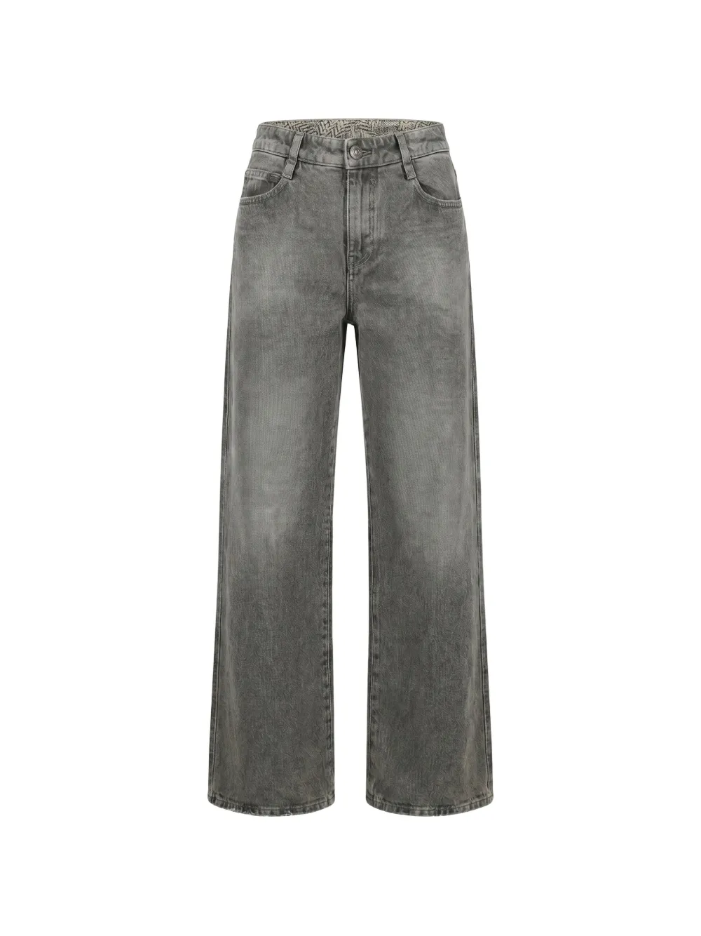 Ermanno Scervino faded straight-leg jeans - Nero