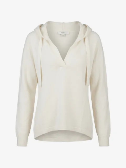 Malo sudadera de cachemira con capucha y cuello en V