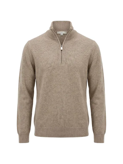 Malo half-zip cashmere sweater