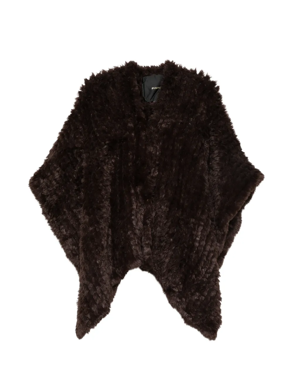 PINKO faux-fur cape Bruin