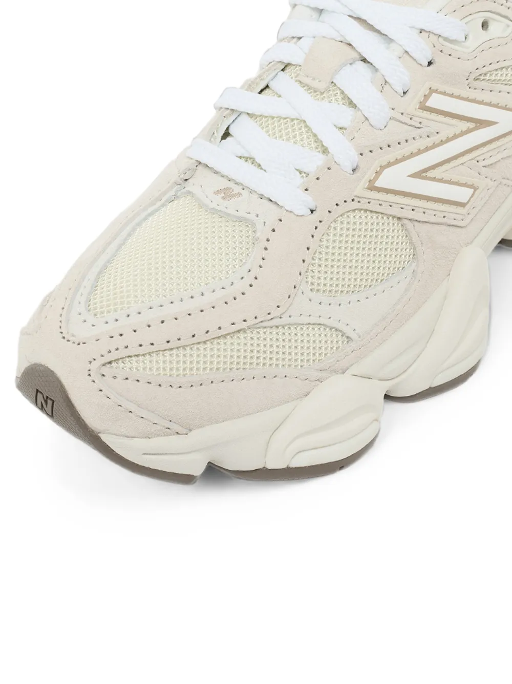 New Balance 9060 mesh-panelled sneakers Beige