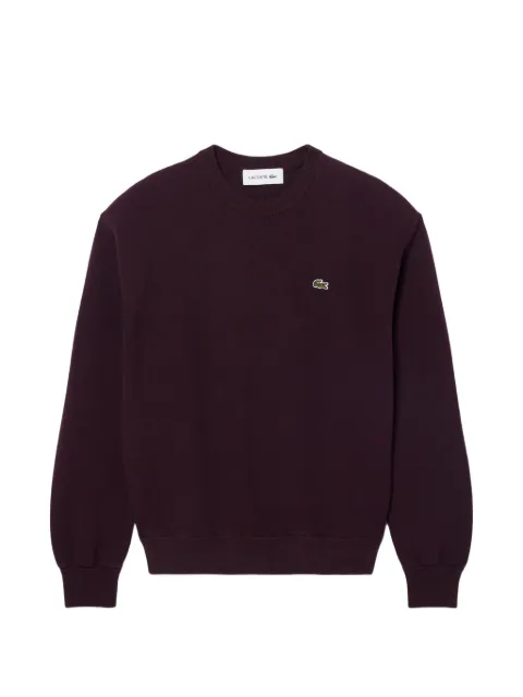 Lacoste pull ample à col rond