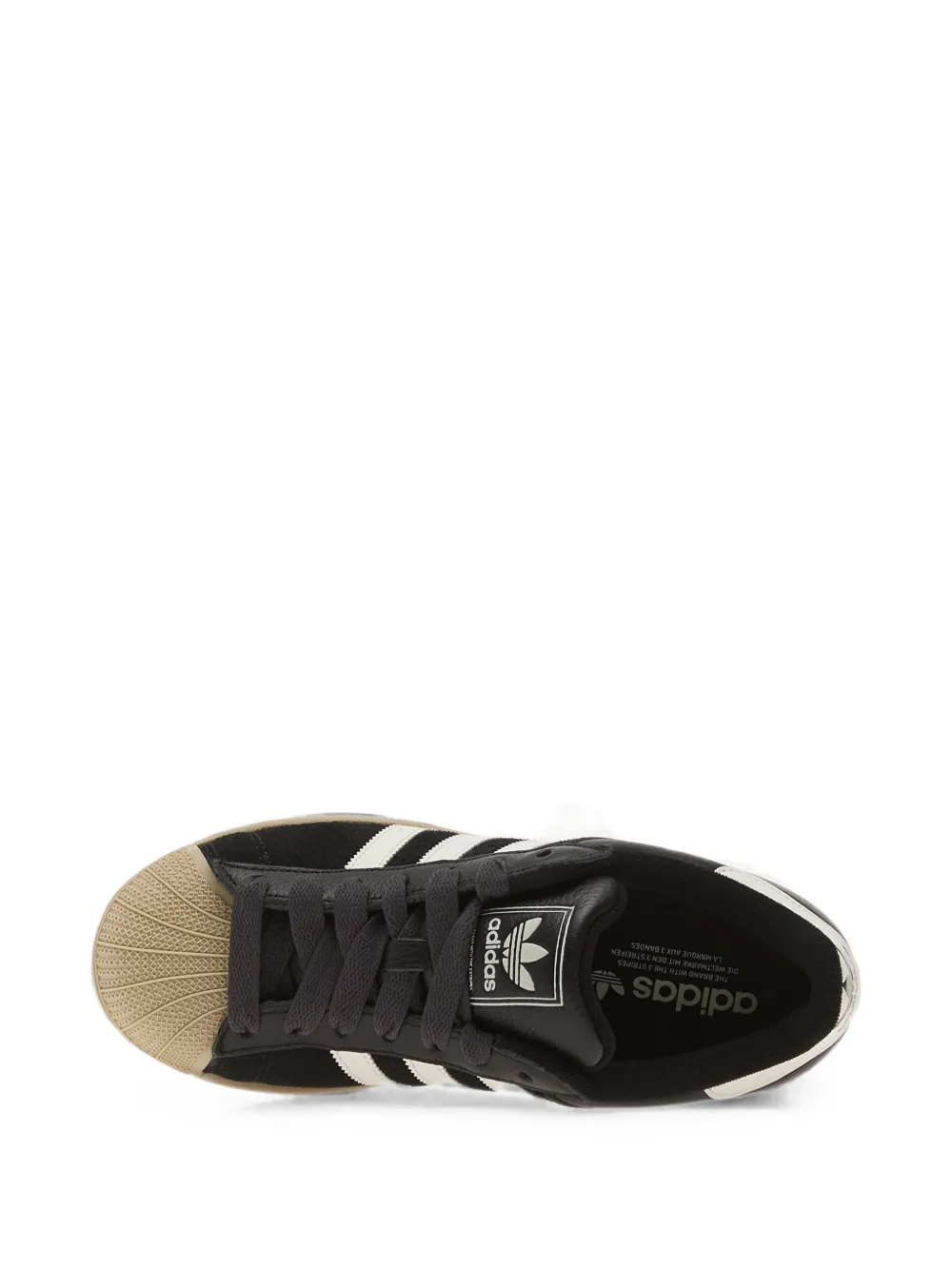 adidas Superstar II shell-toe sneakers Zwart