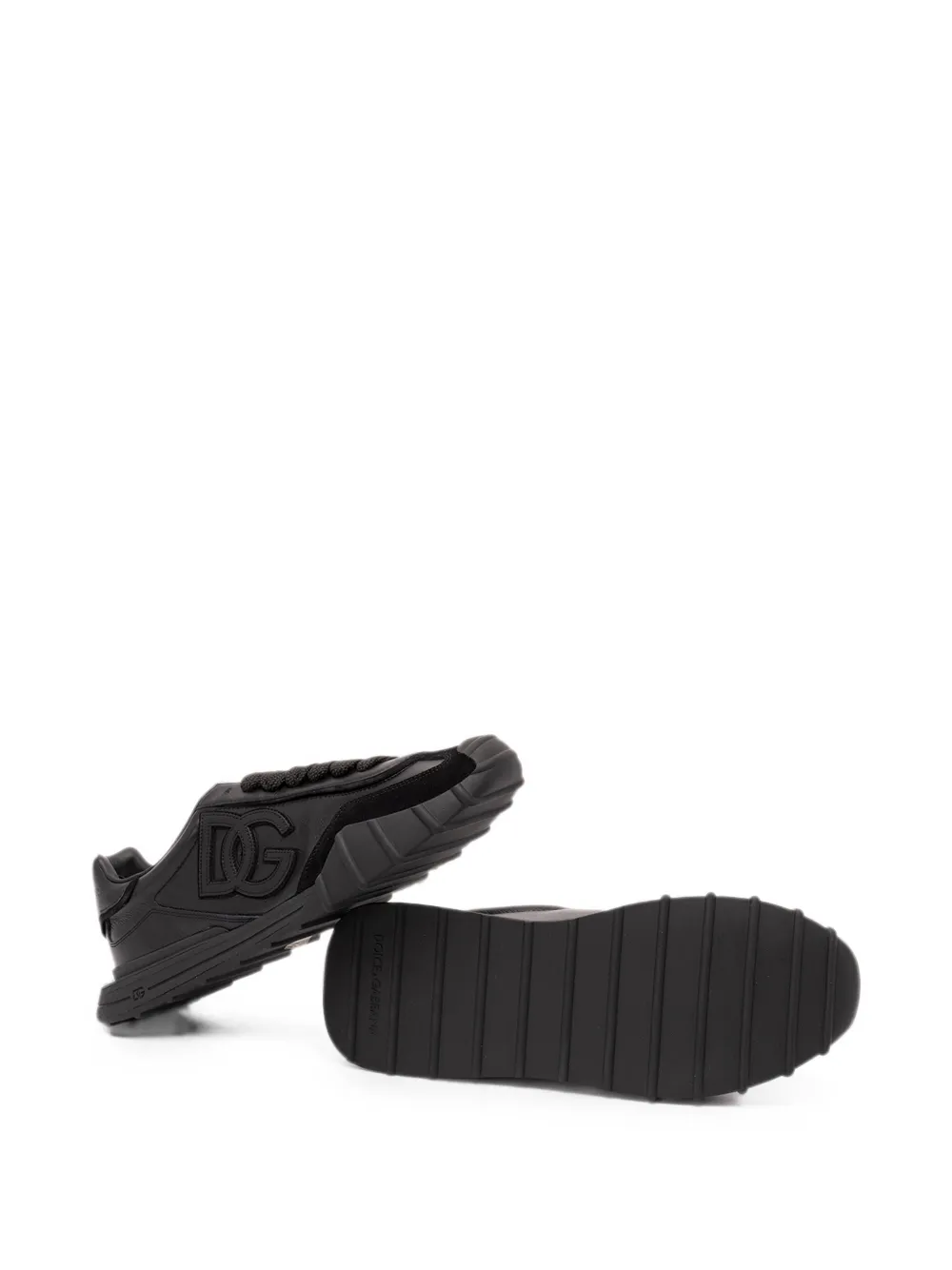 Dolce & Gabbana DG Athletic logo low-top sneakers Zwart